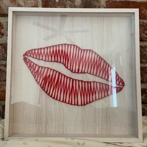 Wooden wall frame & hanging